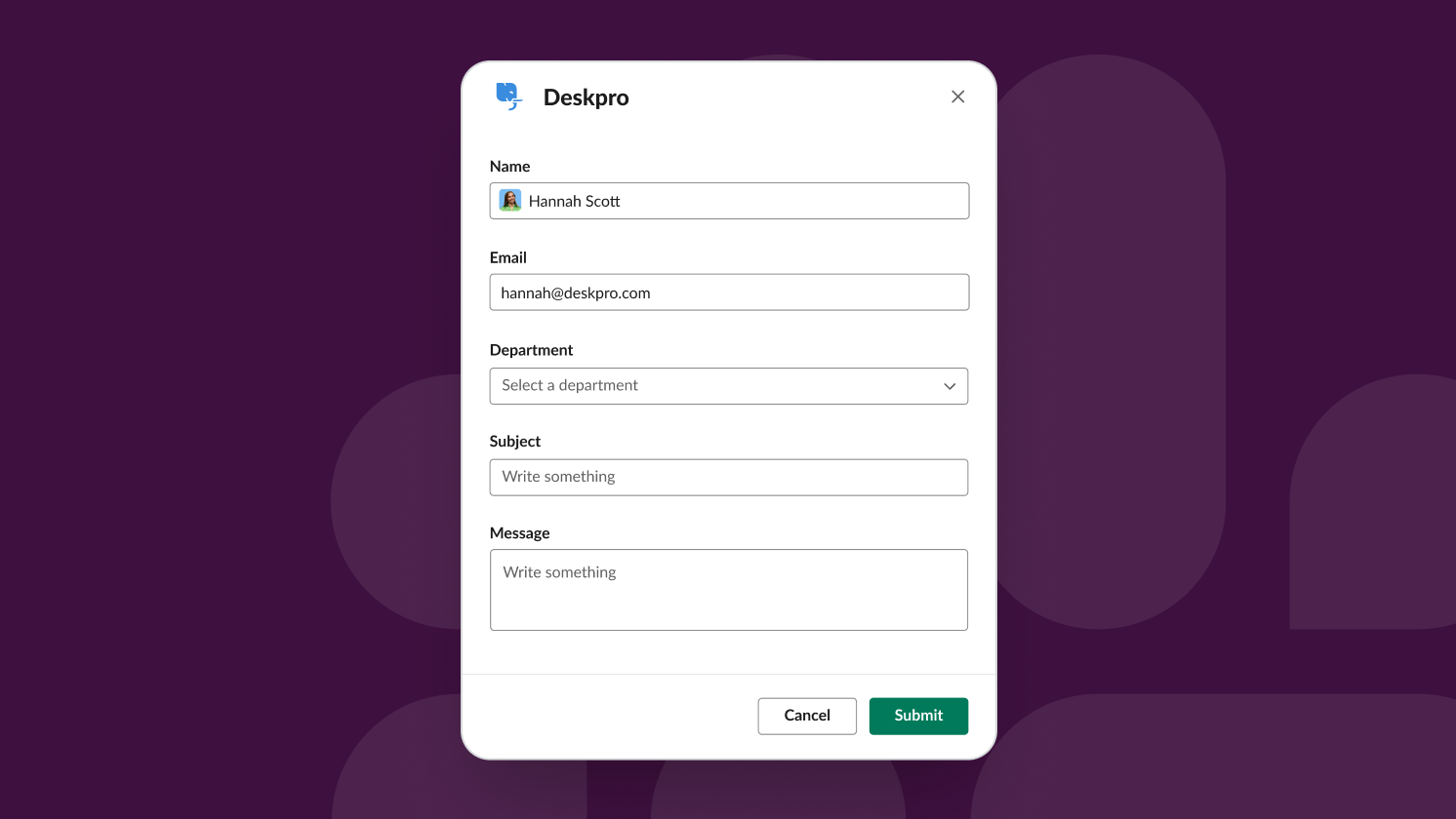 Slack screenshot