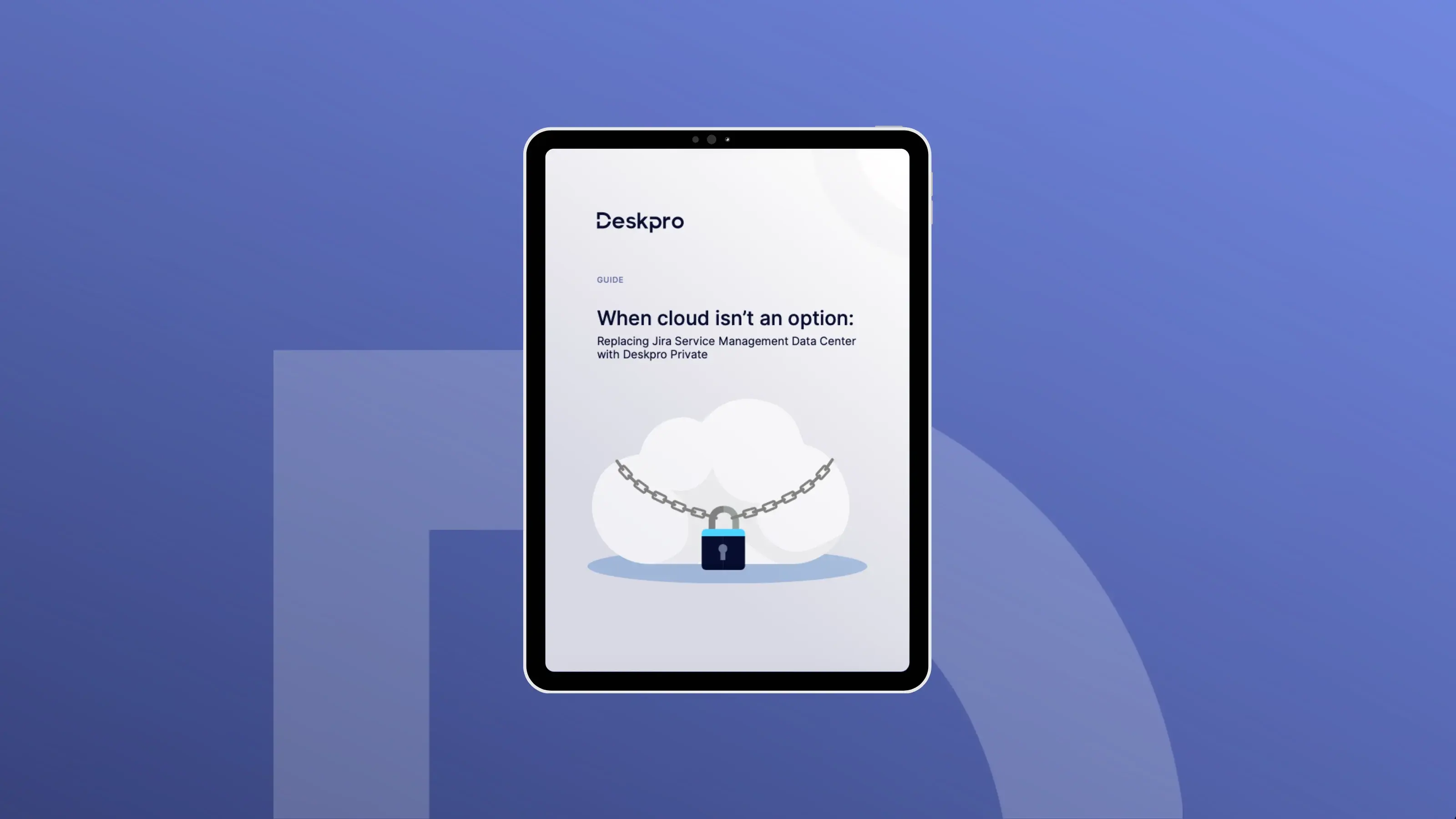 Replace Jira Service Management Data Center with Deskpro Private
